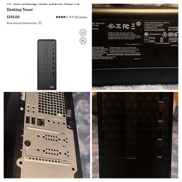 Brand new hp desktop tower